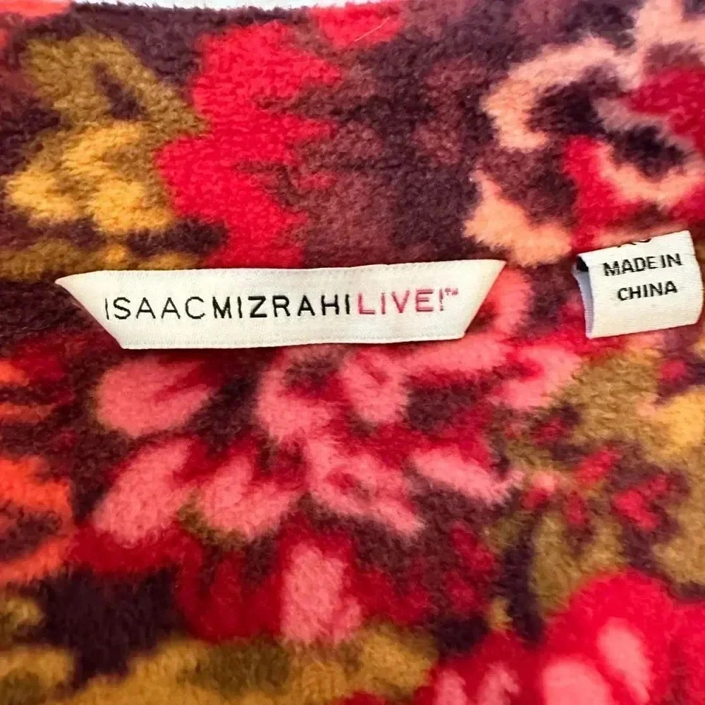 Gorgeous fleece floral jacket - Picture 8 of 13